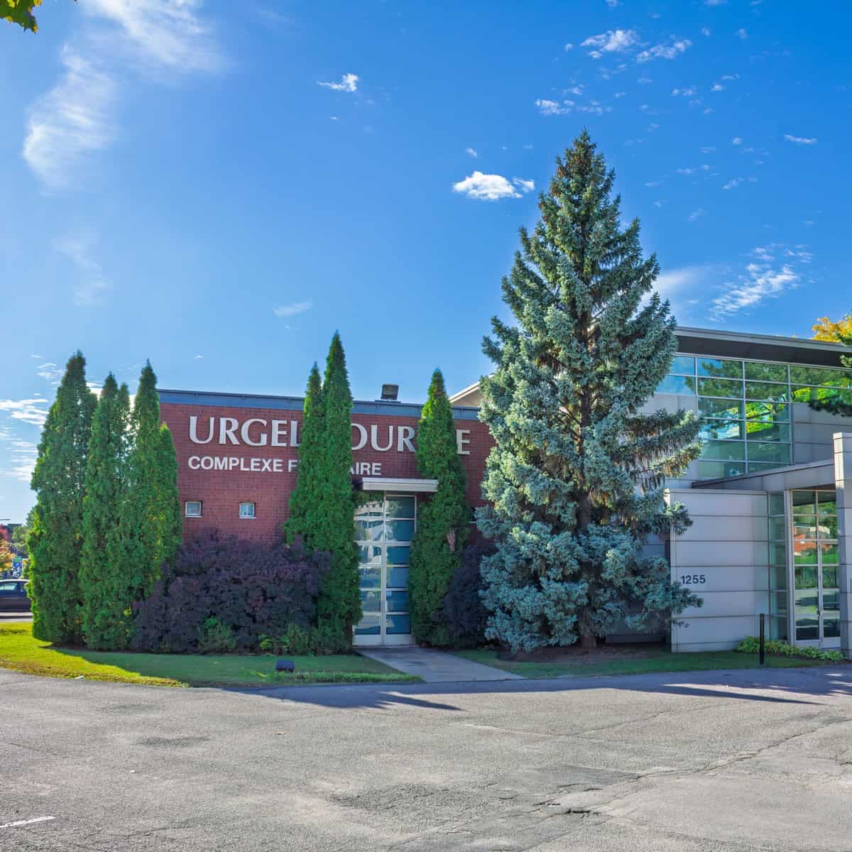 Urgel Bourgie funeral complex at 1255 Beaumont Avenue in Town of Mount Royal