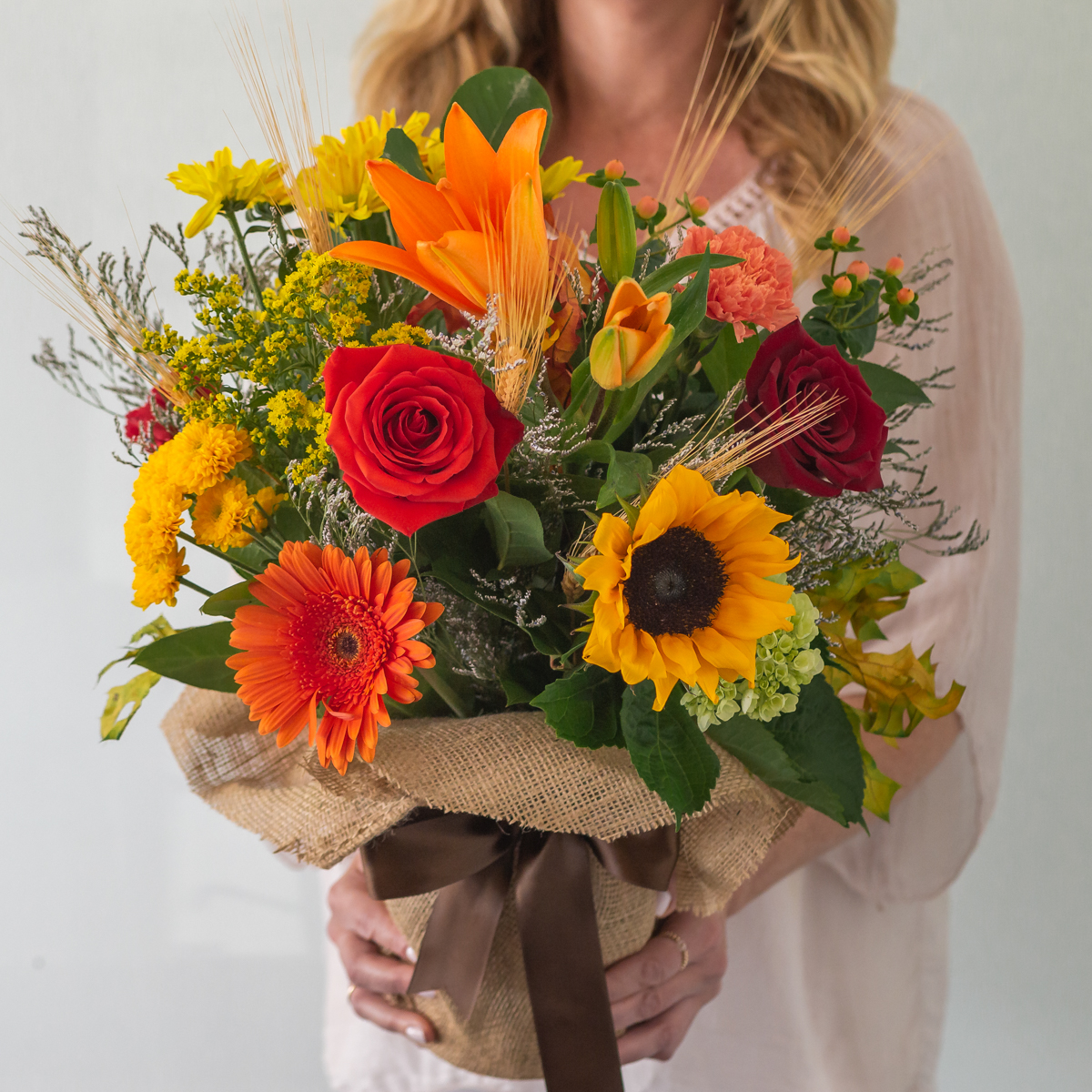 Fall Bouquet in vase