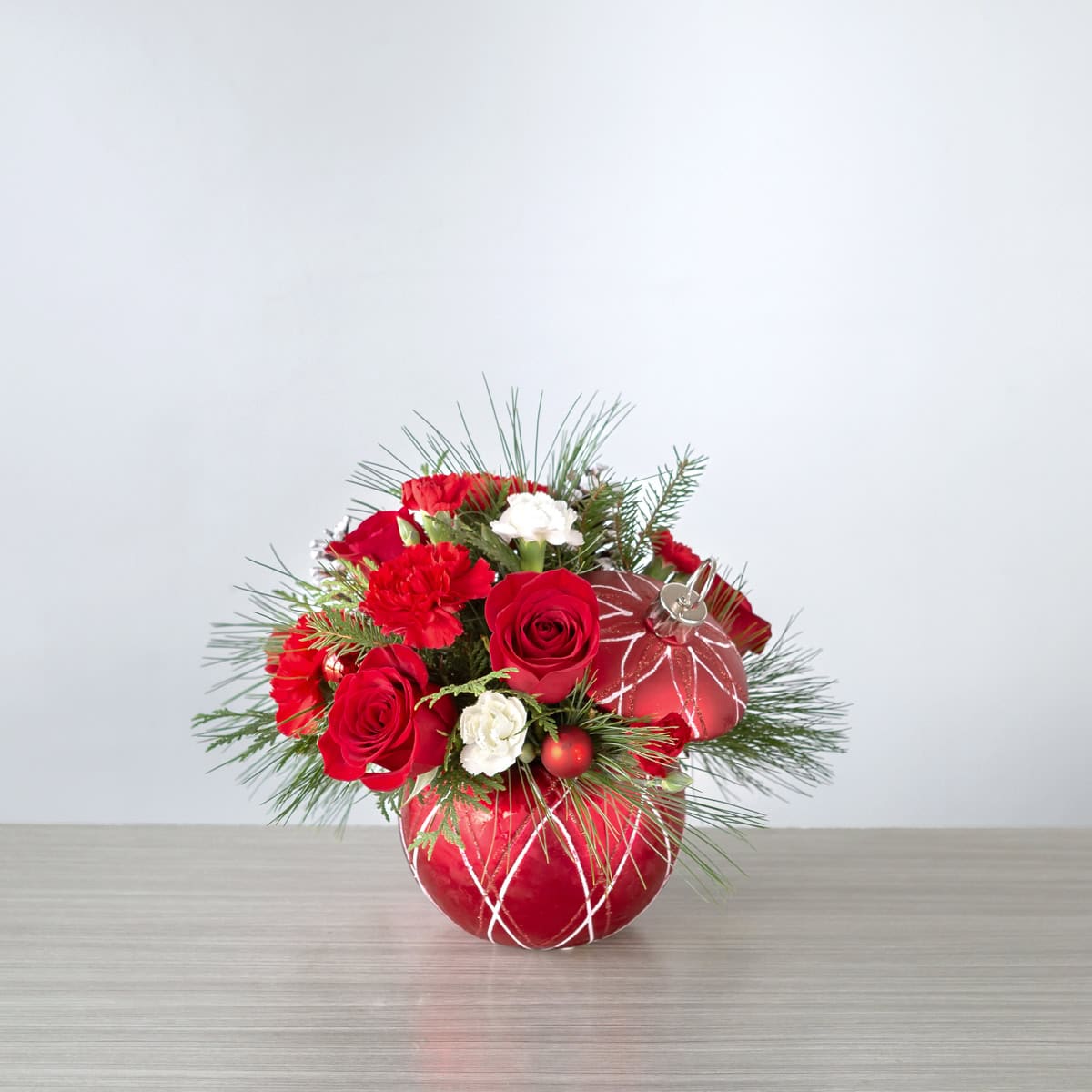 Christmas Ornament Bouquet