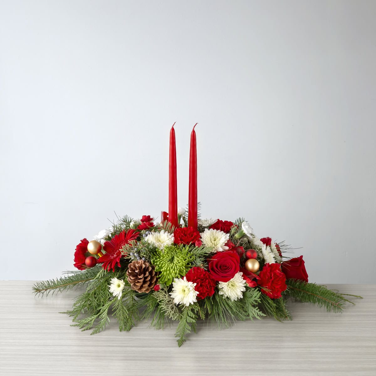 Double Candle Centerpiece