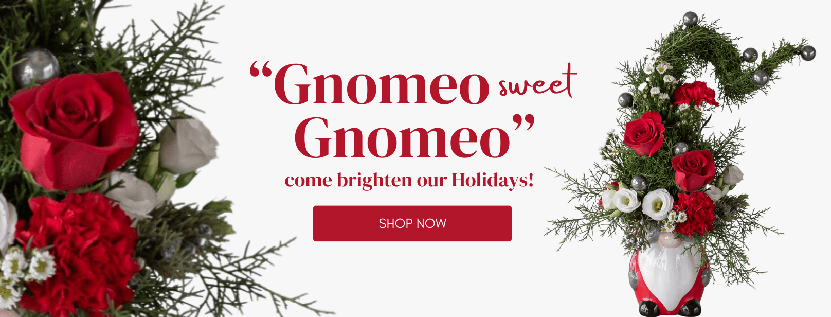 Holiday Banner Gnomeo english