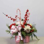 Candy Cane Lane Arrangement