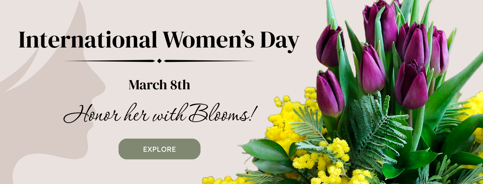 International Womens Day Desktop Banner lebouquet mtl